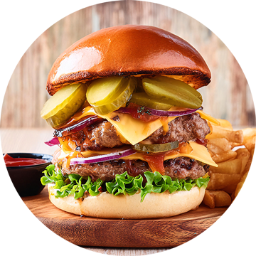 Sizzler’s Tower Burger in Bo’ness.